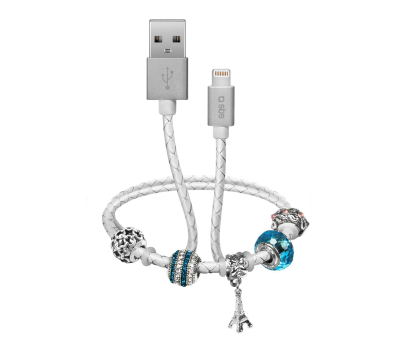 Kabel SBS Kabel USB-Lightning SBS CHARMS a'la bransoletka #